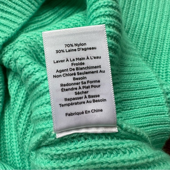 NWT Talbots three quarter sleeve mock neck sweater Petite Small - Picture 5 of 5